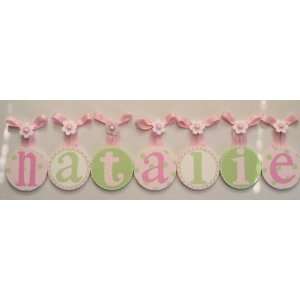  NATALIE ROUND WALL LETTERS