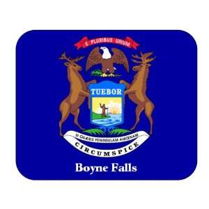  US State Flag   Boyne Falls, Michigan (MI) Mouse Pad 