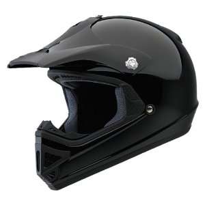  VX 9 Black Motocross Youth Helmet   Size  Medium 