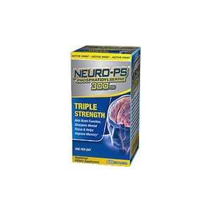  Neuro PS (Phosphatidylserine) 300 mg 300 mg 60 Softgels 