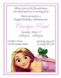 Rapunzel Tangled Invitations ~ Style #1  