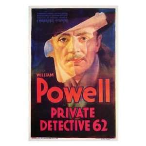  Private Detective 62 by Unknown 11x17