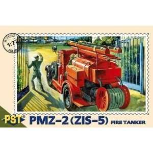  PMZ2 (ZIS5) Fire Tanker Truck 1 72 PST Models Toys 