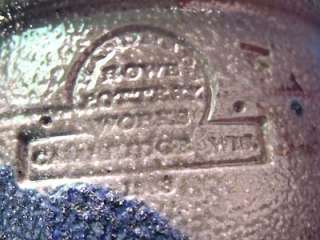   1998 Stoneware Cobalt Blue Slip Crock Salt Glaze Cambridge WI  