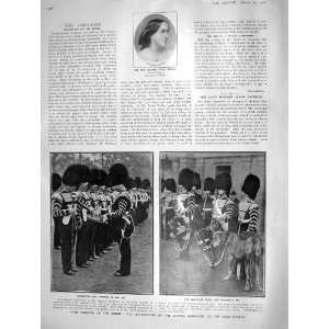 1908 MADAME NOVELLO IRISH GUARDS SHAMROCK ROUMANIA 