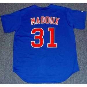 GREG MADDUX Chicago Cubs Majestic 2004 Alternate Baseball 