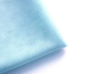 Q58 Sky Blue Soft Mesh/Net Fabric Wedding Decor by Yard  