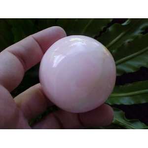  Zs0705 Gemqz Pink Mangano Calcite Sphere Wonderful 