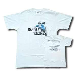  Maradona white T shirt Barrilete Football Sports 