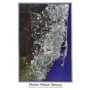  Miami From Space Poster