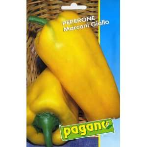  Pagano 1948 Pepper (Peperone) Marconi Giallo Yellow Seed 