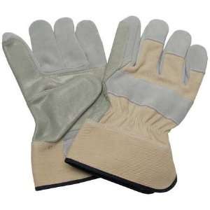 Gloves, Standard Shoulder Split Cowhide Double Leather Palm Glove,Size