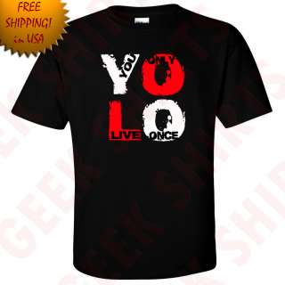 You Only Live Once OVO Drake Take Care t shirt OVOxo owl YOLO tee 