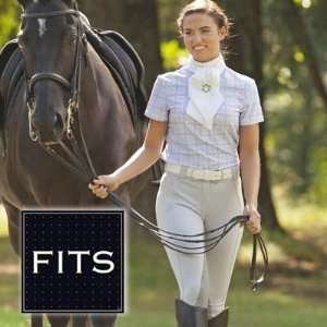   Zip Front Full Seat Breech Taupe, Extra Small