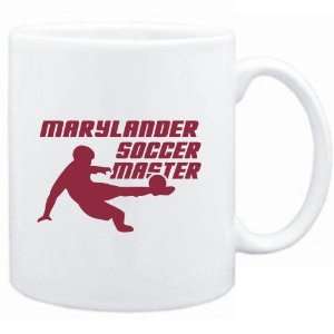   Mug White  Marylander SOCCER MASTER  Usa States