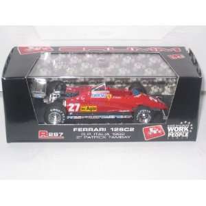   1982 2° Patrick Tambay 143 Scale Die Cast in Red Toys & Games