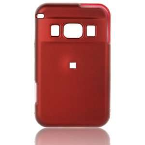  Talon Rubberized Phone Shell for Pantech C530 Slate   Red 