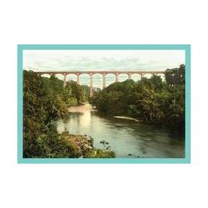   Pontycisyltan Aqueduct Llangollen Wales 20x30 poster