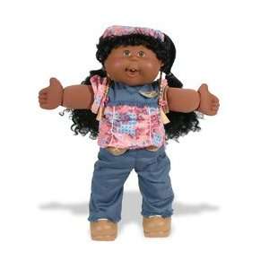 Cabbage Patch Corn Silk Kids Girl In Blue Pants Outfit   Ethnic 