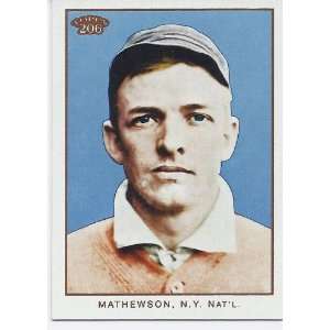  2009 Topps 206 #237B Christy Mathewson VAR SP   New York 