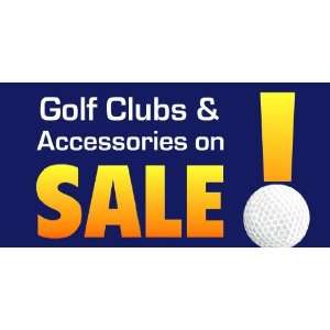  3x6 Vinyl Banner   Golf Club Sale 