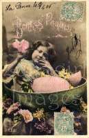 EASTER PHOTOS CD vintage images cards holidays religious Victorian art 