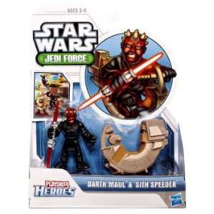 Star Wars 2011 Playskool Jedi Force Mini Figure 2Pack Darth Maul Sith 
