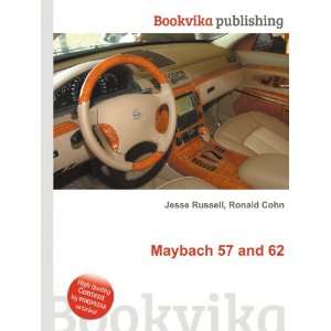  Maybach 57 and 62 Ronald Cohn Jesse Russell Books