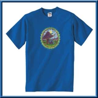 Royal blue t shirts are available in sizes S   5X.