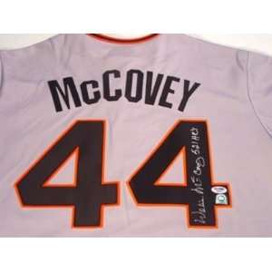  Willie McCovey Signed Uniform   San Francisco Giants521 