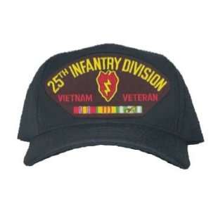  NEW U.S. Army 25th Infantry Division Vietnam Veteran Cap w/ Ribbons 