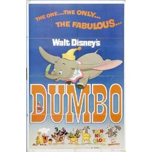  Dumbo Movie Poster (27 x 40 Inches   69cm x 102cm) (1941 