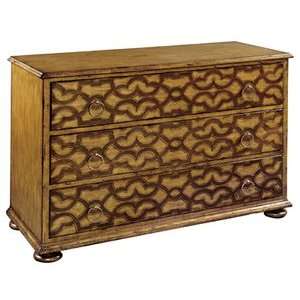  Brocade Three Drawer Chest