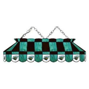   Brands Jacksonville Jaguars 40W in. Stained Glass Pool Table Light