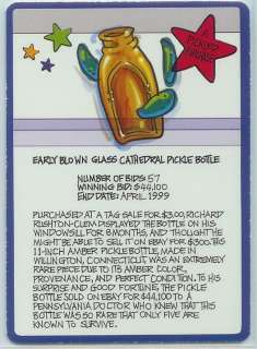  Live 2005 M/NM #7/12 CATHEDRAL PICKLE BOTTLE Trading Card  