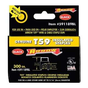   Fastener Company 591189BL T59 Insulated Staples
