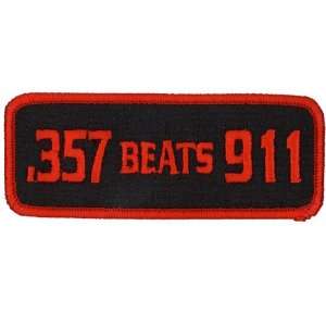  357 Beats 911 Patch Automotive