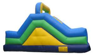 Inflatable bounce house moonwalk Obstacle Course Slide  