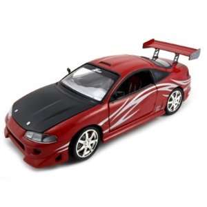  Mitsubishi Eclipse Red 118 Diecast Car 1 of 2500 Made Toys & Games
