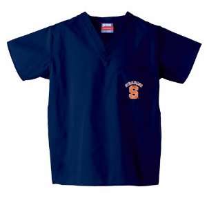  Syracuse Orangemen NCAA Classic Scrub 1 Pocket Top (Navy 