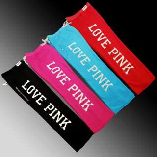   LOVE PINK APPLIQUE Sweatpants V052 BOYFRIEND FIT Sweat Pant  