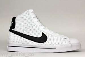 Nike Sweet Classic High White Black Authentic Mens Sneakers NEW  
