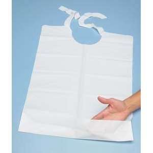  Disposable Plastic Bibs (Pack of 500) Health & Personal 