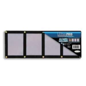  Ultra Pro UPSCR4CD Screwdown   Black & Clear Frame   4 