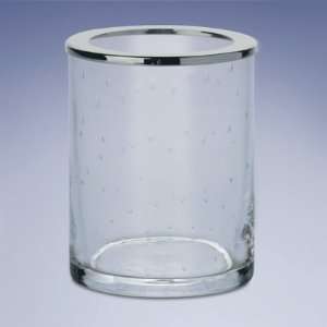  Windisch 911262 Bubbled Crystal Glass Toothbrush Holder 