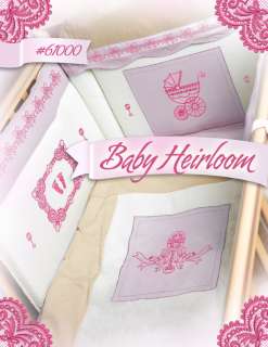OESD Embroidery Machine Designs CD BABY HEIRLOOM  
