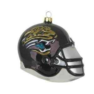  NFL Glass Helmet   Jacksonville Jaguars (Set of 2)