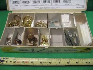 RING BRASS SAW TOOTH ADHESIVE PICTURE HANGER ASSORTMENT  