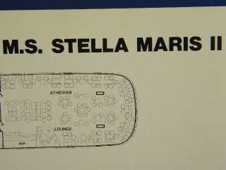Deck Plan Sun Line Cruise Ship MS STELLA MARIS II  