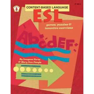  ESL Literacy Activities & Games   Content Based Language 